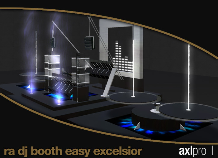 AXL pro box - RA DJ Booth Easy Excelsior