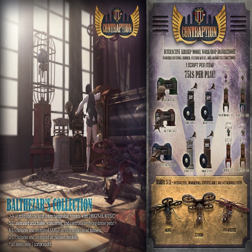 [ContraptioN] Balthezar's Toys: Mure BOXED RARE