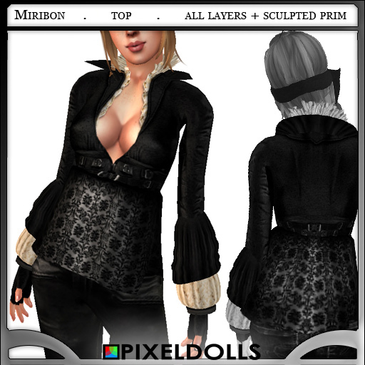 (PixelDolls) Miribon . Black