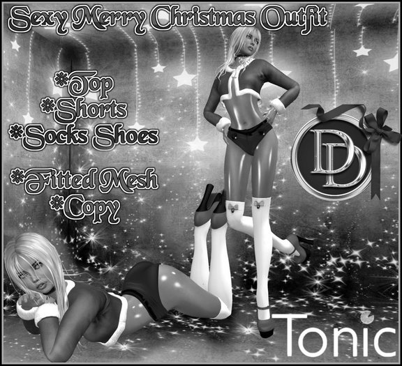 ☾ⅅⅅ☽ SEXY Merry Christmas OUTFIT / TONIC : Fine / Curvy / DEMO