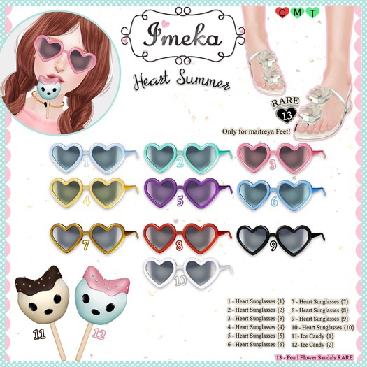 {Imeka} Pearl Flower Sandals {Maitreya} RARE