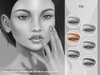 Alaskametro lila eyebrows tester