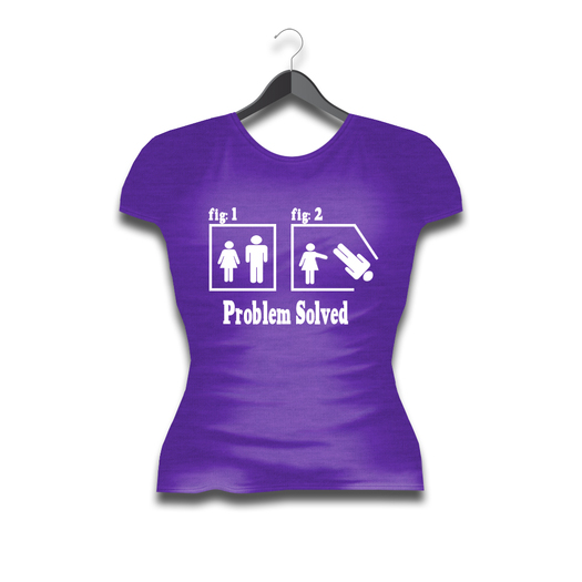 T Junction - Problem Solved (female) TShirt T-Shirt