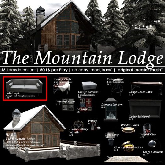 22769 - Lodge Sofa - COMMON