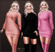 Sexy meiss sweater dress knit poster