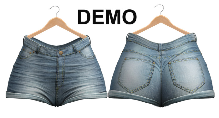 Blueberry - Ela - Denim Shorts - DEMO