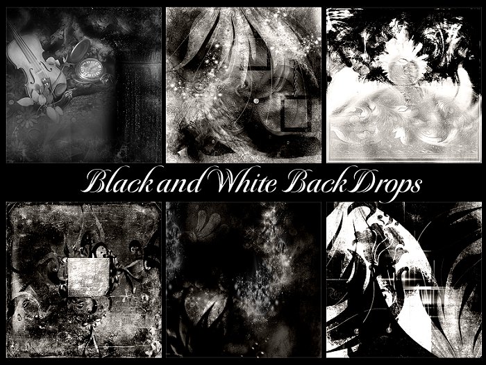 3DSLFX BW BACKDROPS AMAZING TEXTURES