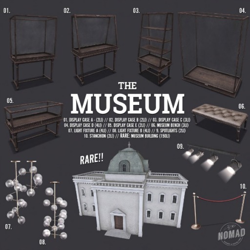 NOMAD // THE MUSEUM GACHA // FULL SET