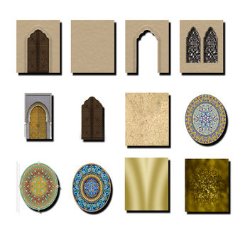 Second Life Marketplace - Arabesque Builders Textures