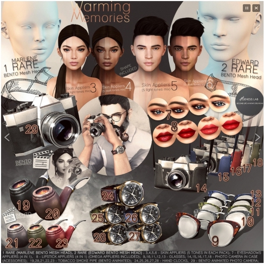 25 Genesis Lab. - "Warming Memories"- Watch - Khaki
