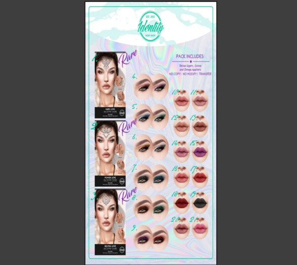 IDTTY Faces - #1 Delusion Collection RARE