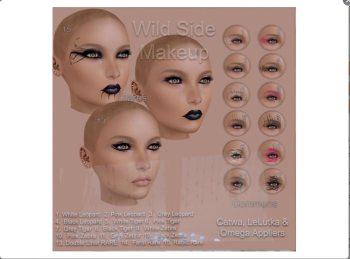 # 15 *ScS* Wild Side Rabid Omega/Catwa - Rare