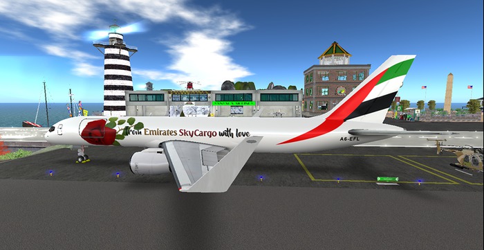 PACK  757 EMIRATES CARGO AND PAX
