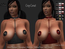 .::Arkan::. Crop Corset  Maitreya/Slink/Belleza