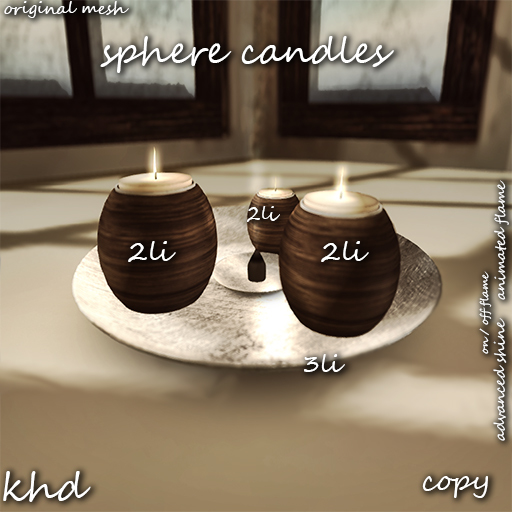 .::KHD::.  sphere candles ( box )