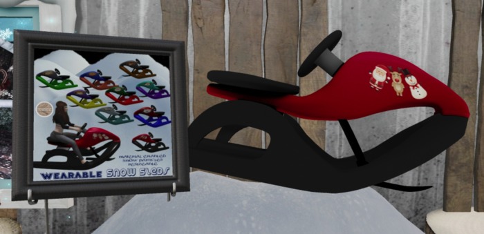 [Boomerang] - Snow Sled - GingerbreadMan