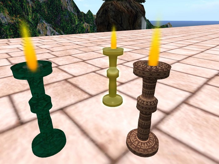 VelvetV Kreations (dark palm) Candle box set