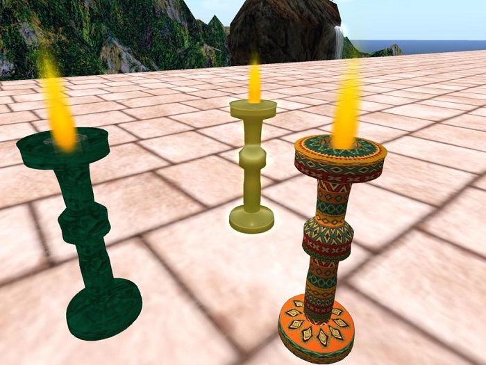 VelvetV Kreations (deep jungle) Candle box set