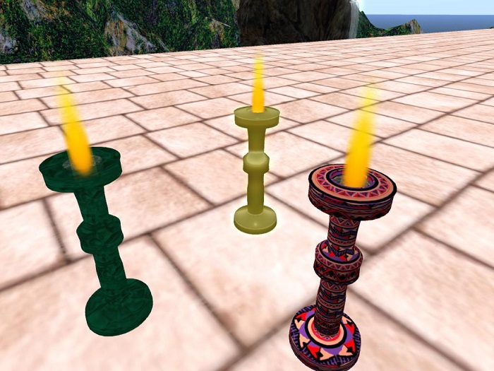 VelvetV Kreations (mayan holiday) Candle box set