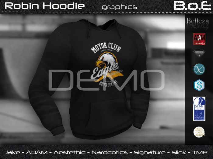 B.o.E - DEMO - Robin Hoodie GFX - Eagle