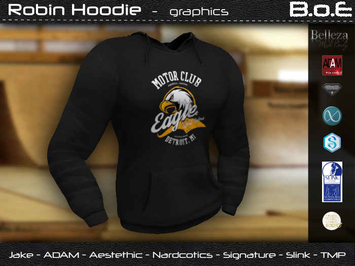 B.o.E - Robin Hoodie GFX - Eagle
