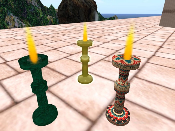 VelvetV Kreations (tribal thoughts) Candle box set