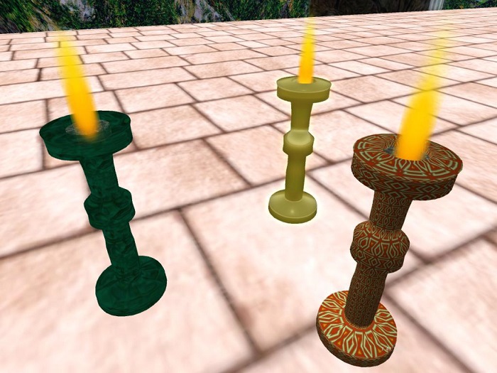 VelvetV Kreations (warrior) Candle box set