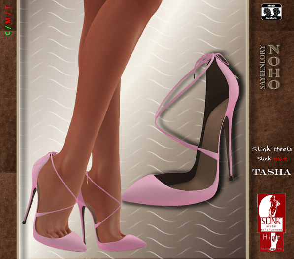 [noho] Tasha Heels [Slink - high] - pink