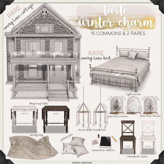 tarte. drop leaf table (dark)