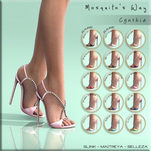 #9 Mosquito's Way - Cynthia - Hot Pink - COMMON