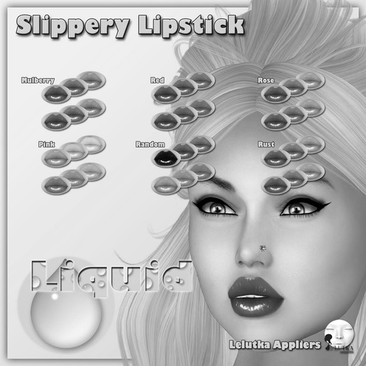 Liquid ~ Slippery DEMO ~ Lelutka Lipstick Applier