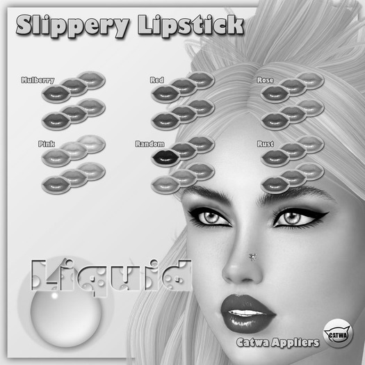 Liquid ~ Slippery DEMO ~ Catwa Lipstick Applier 