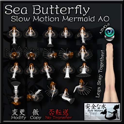 Sea Butterfly: Slow-Mo Mer AO (Unboxed)