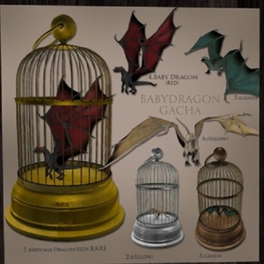3.Birdcage Dragon GREEN