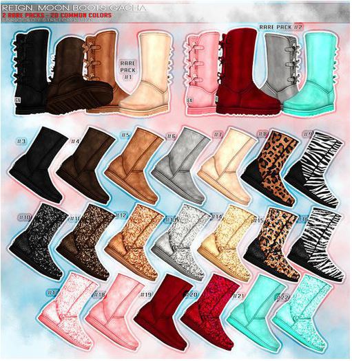 REIGN.- MOON BOOTS- Cheetah (#8 )