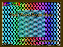 Mesh Weave Bright Alpha Seamless Textures