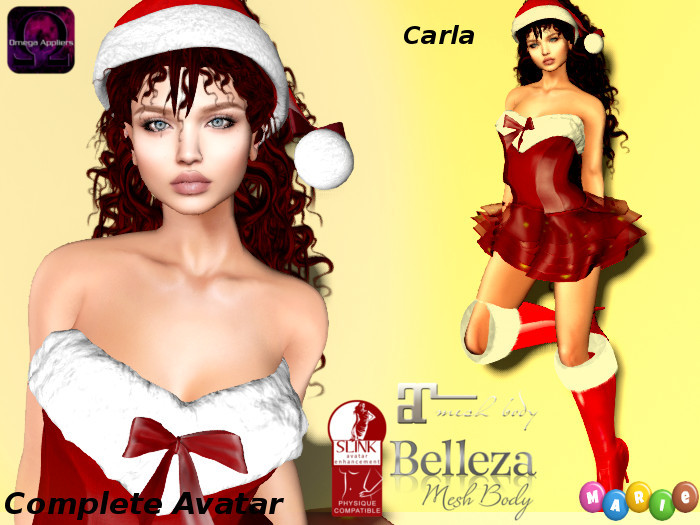 [Marie Avatars] Carla (Christmas) Complete Avatar 2017