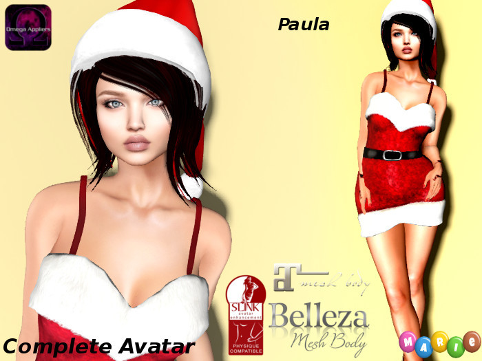 [Marie Avatars] Paula (Christmas) Complete Avatar 2017