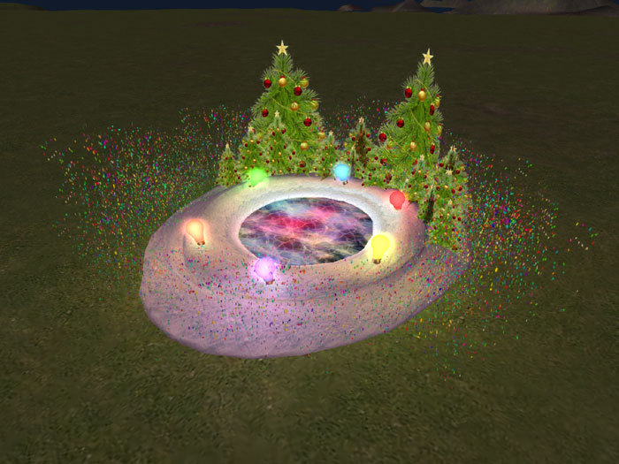 Christmas Magic Frozen Pond