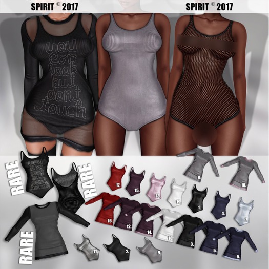 #13 (pink) SPIRIT - Disa bodysuit [Maitreya]