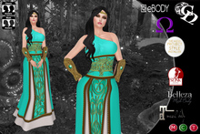 C&N Medieval Elfic Seren Turquesa (Appliers Included)