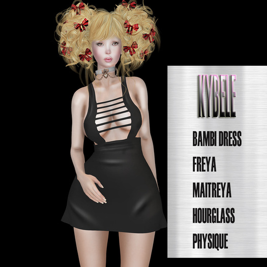 ::KYBELE:: BAMBI Dress BLACK