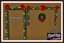 Christmas - Poinsettia Garlands Kit