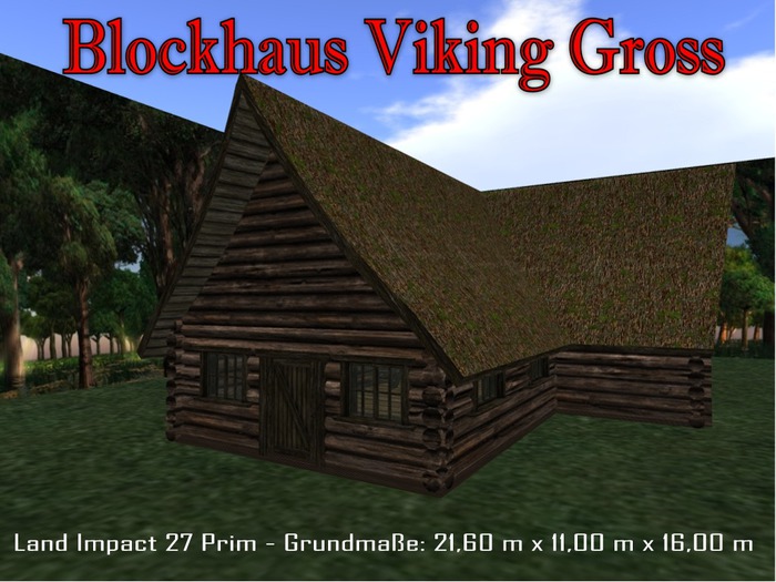 Blockhaus Viking Gross