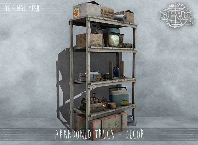 -DRD- Abandoned Truck - Decor (add)