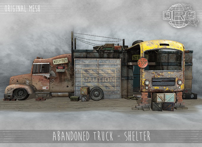 -DRD- Abandoned Truck - Shelter (add)
