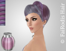 FaiRodis Michelle hair with holografic glitter gel pack+SURPRISE