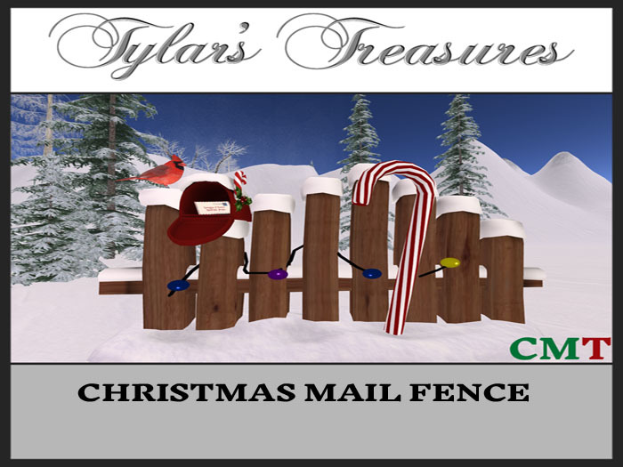 .:TT:.  CHRISTMAS MAIL FENCE box