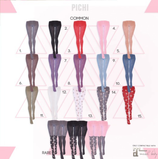 PICHI - Knit Wool Tights 9 (Maitreya Appl)
