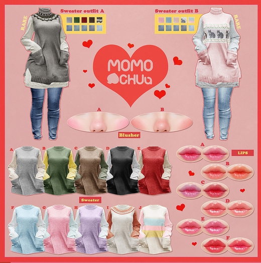 :: MOMOCHUU :: Anna - LIPS B [CATWA]